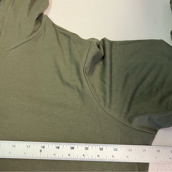 Encore Women’s Olive Green Hooded Jumpsuit Plus Size 2XP - Picture 10 of 10